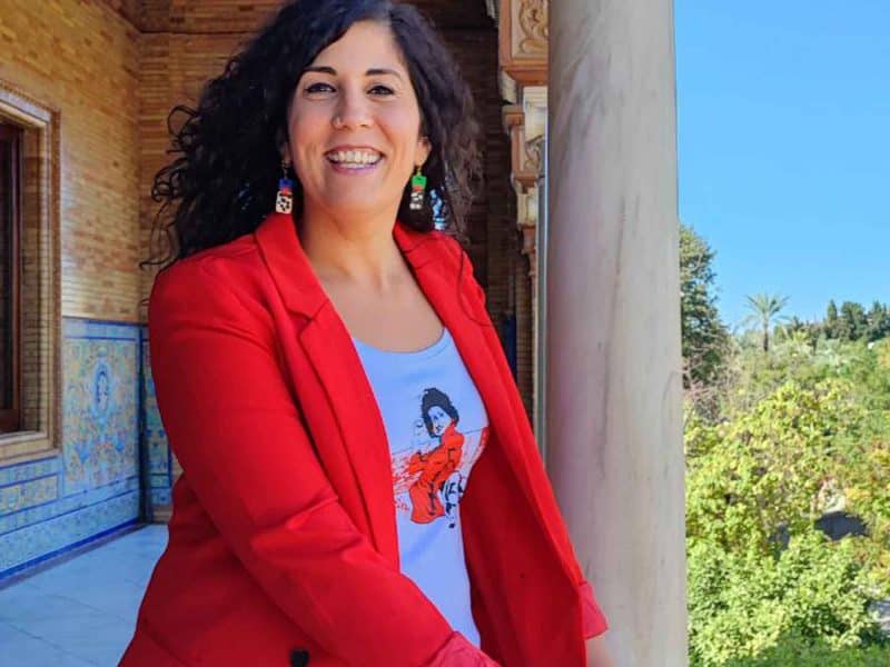 Imagen de Sandra Heredia, candidata a la Alcaldía de Sevilla para las elecciones municipales de 2023 / SA