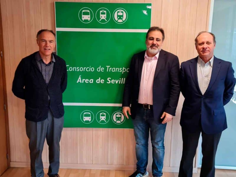 Imagen de la reunión del Consorcio sobre la lanzadera de Bormujos / AD