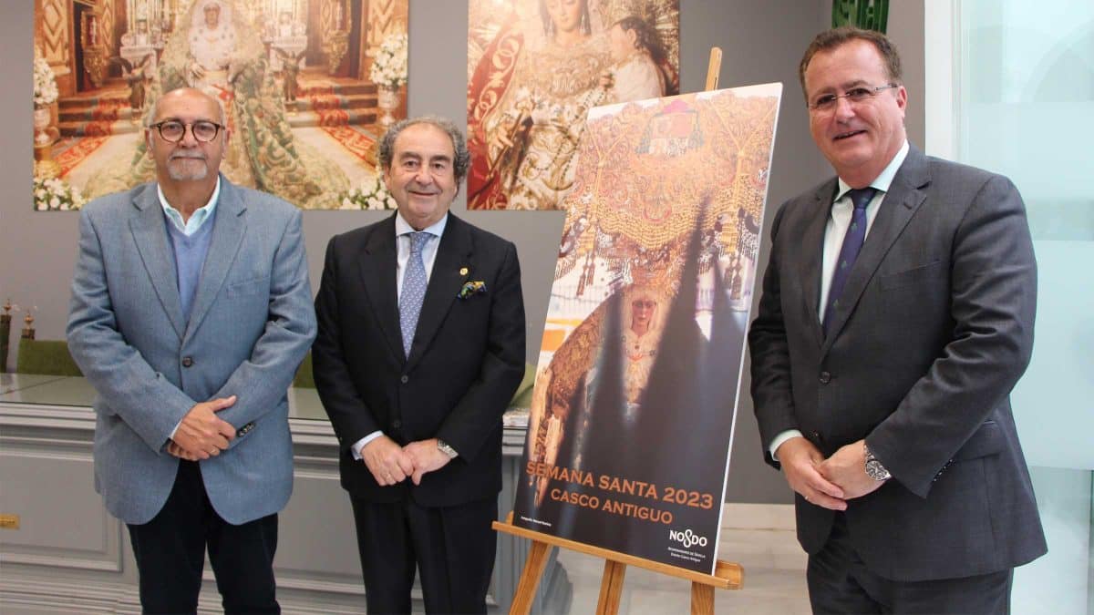 Presentación del cartel de Semana Santa del Casco Antiguo