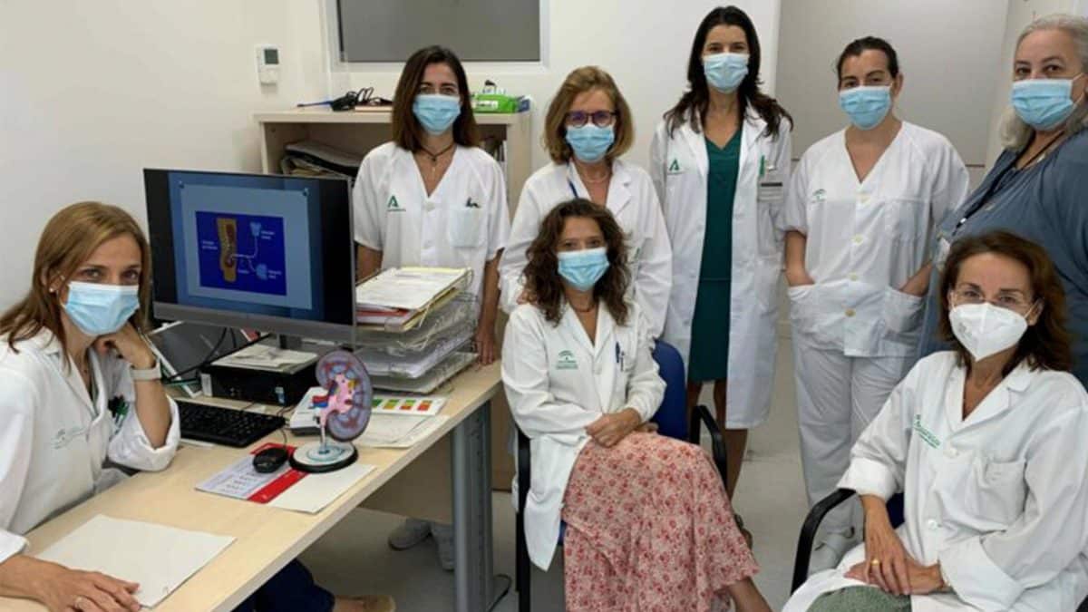 Equipo ERCA en el Hospital Virgen Macarena