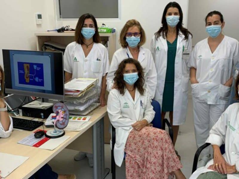 Equipo ERCA en el Hospital Virgen Macarena