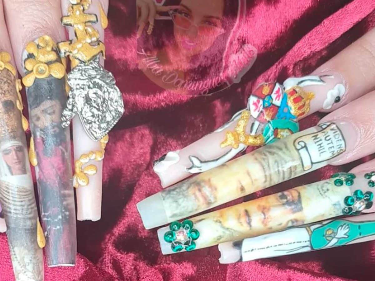 Uñas cofrades de Alba Domínguez