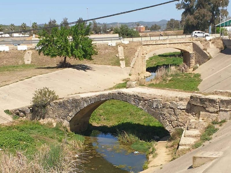 Cauce del arroyo Churre en Lora del Río