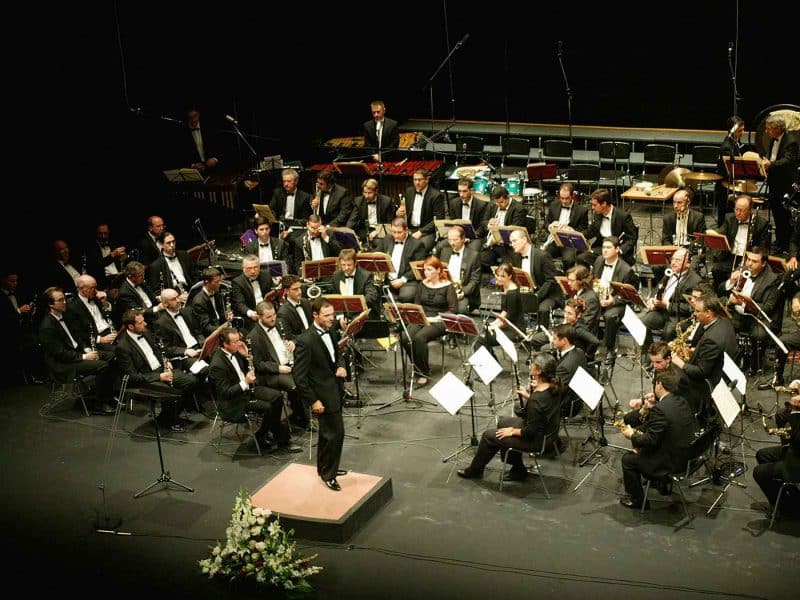 Gran concierto gratis de la Banda Sinfónica Municipal de Sevilla en la calle Asunción.