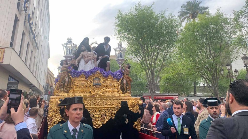 El Cristo de la Caridad de la Hermandad de Santa Marta en Campana