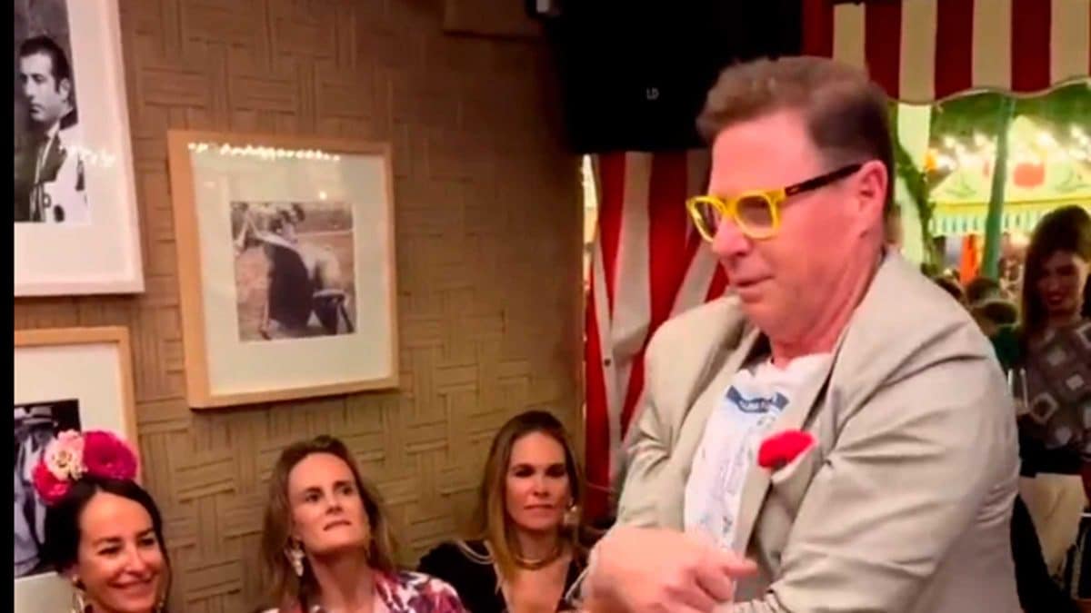 El baile de Jorge Cadaval en la Feria, un auténtico éxito