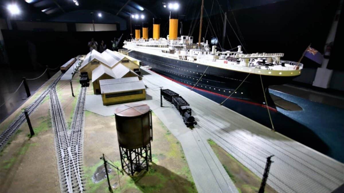 La maqueta del Titanic que llegará a Sevilla