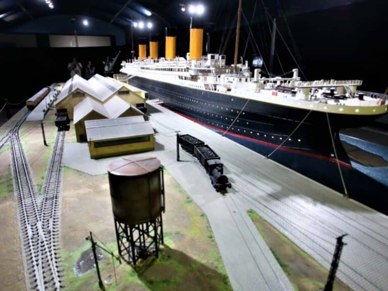 La maqueta del Titanic que llegará a Sevilla