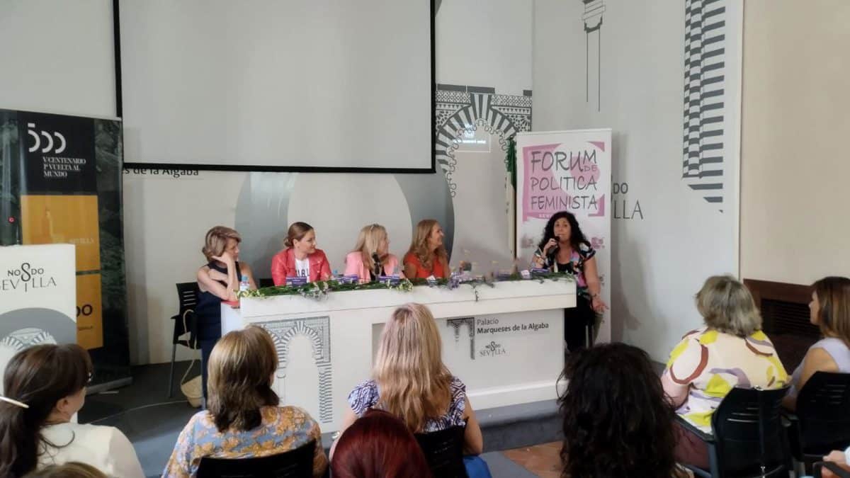 La celebración del Fórum, clave en el feminismo sevillano