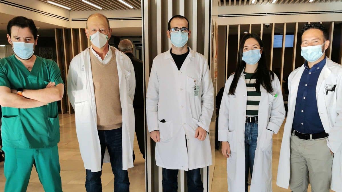 La labor realizada por este equipo de sanitarios ha sido reconocida oficialmente