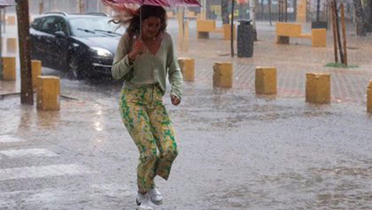 Lluvia en Sevilla
