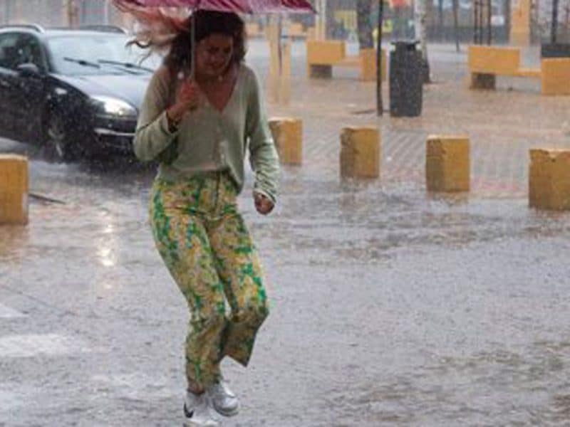 Lluvia en Sevilla
