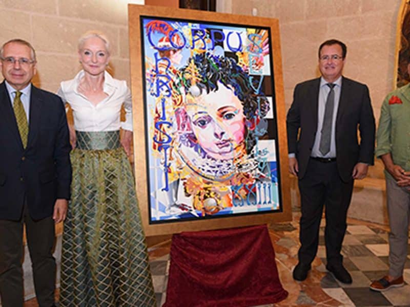 Uta Geub presenta «En cuerpo y alma» para el cartel del Corpus Christi 2023.