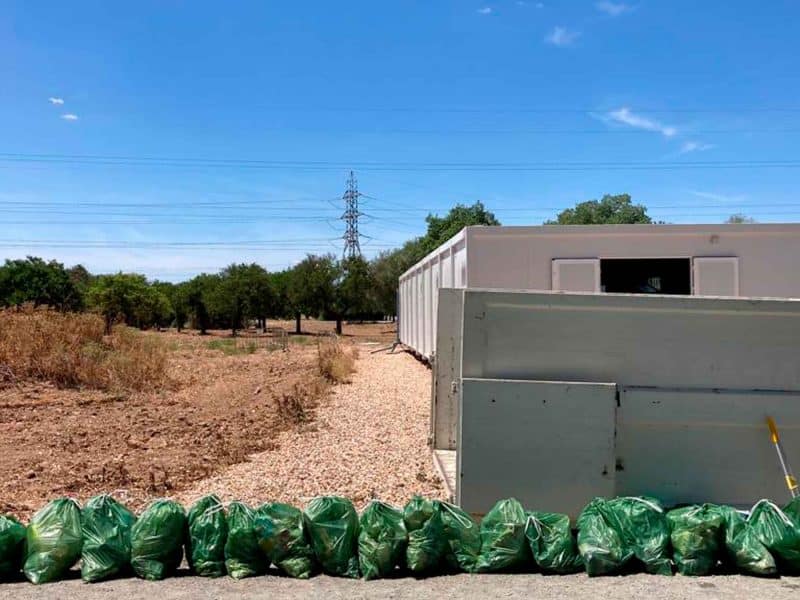 Imagen de la basura recogida en el río / SA