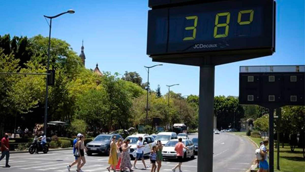 Desaparecen las lluvias en Sevilla y suben las temperaturas hasta los 38ºC.