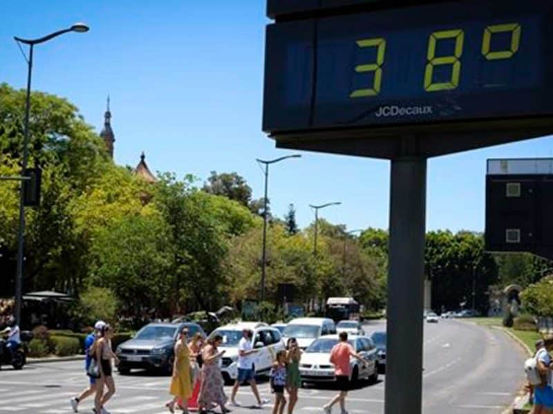 Desaparecen las lluvias en Sevilla y suben las temperaturas hasta los 38ºC.