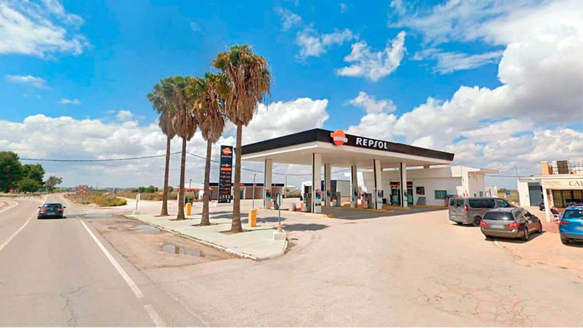 Imagen recurso de una gasolinera de Osuna