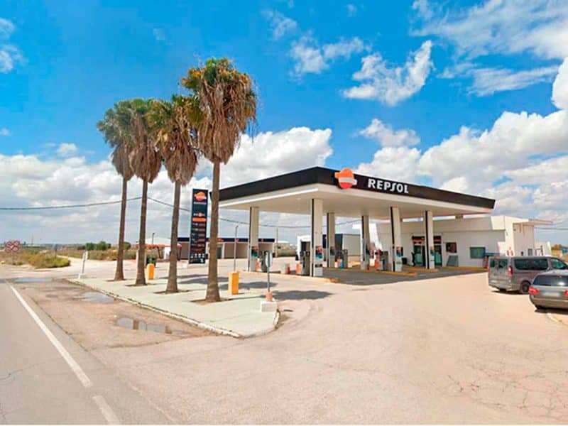 Imagen recurso de una gasolinera de Osuna