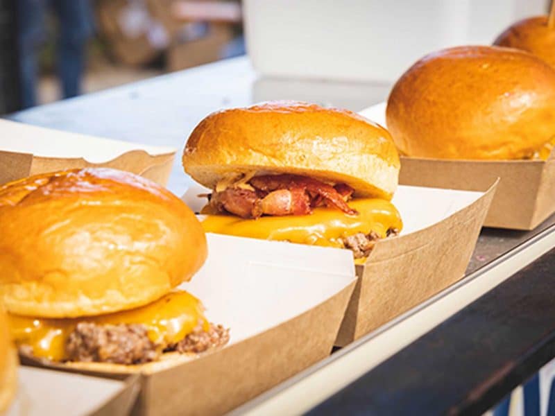 Hamburguesas gratis en Sevilla.