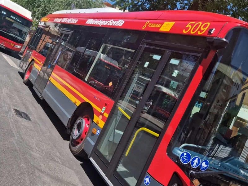 Autobuses de la flota de Tussam