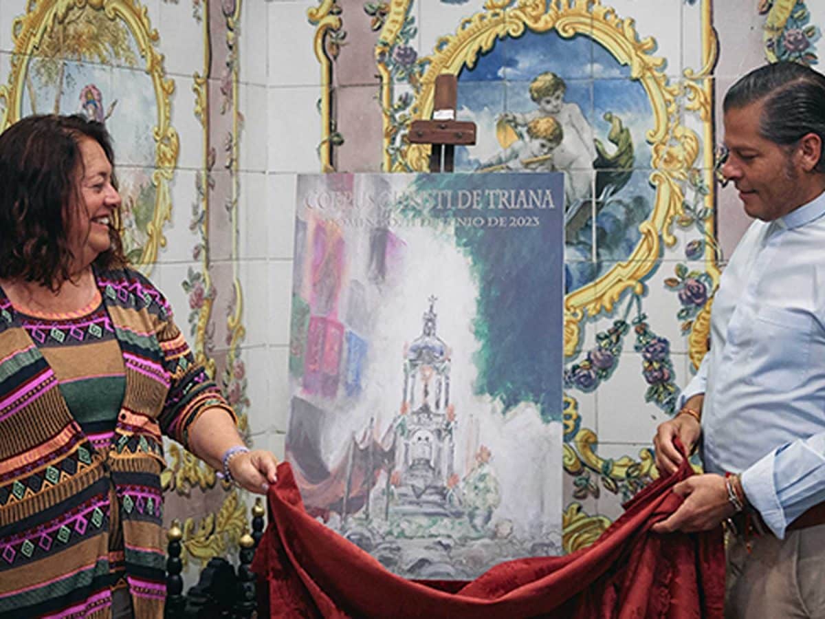 El Ayuntamiento presenta el cartel Corpus Chico de Triana.