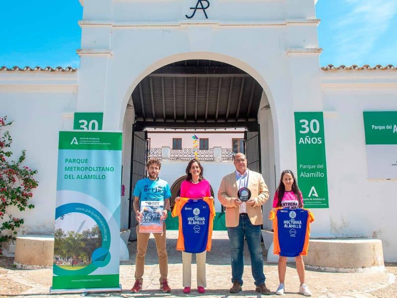Presentación de la Carrera Nocturna del Parque del Alamillo 2023