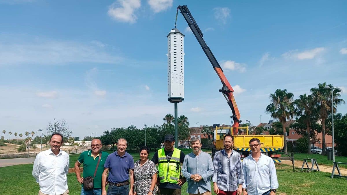 La pionera Torre de la Biodiversidad de Coria