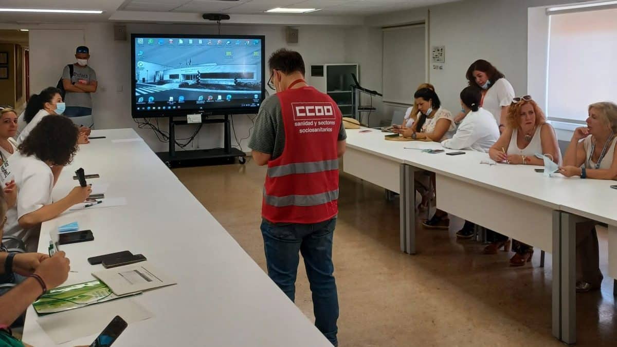 Imagen de este encierro / CCOO