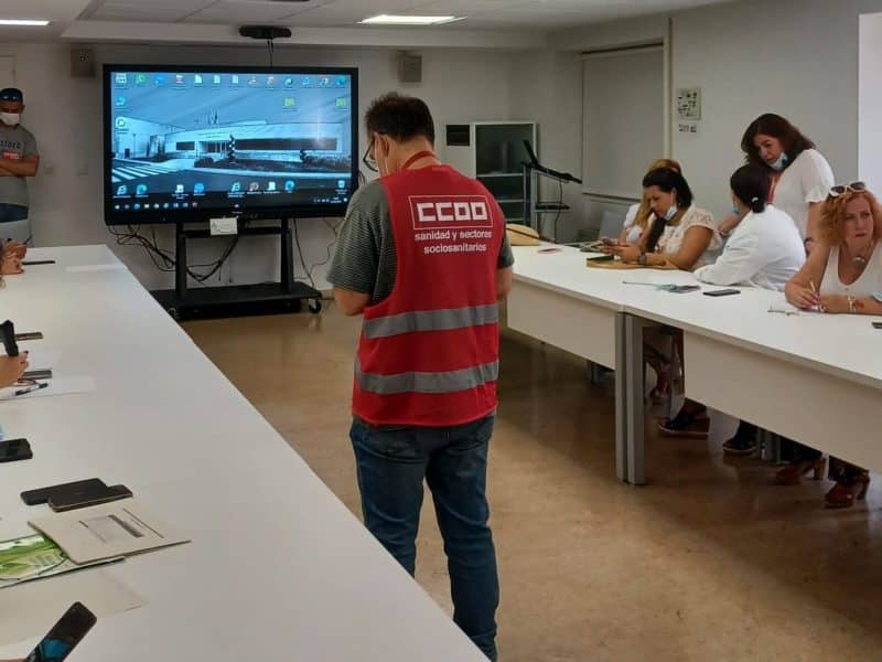 Imagen de este encierro / CCOO