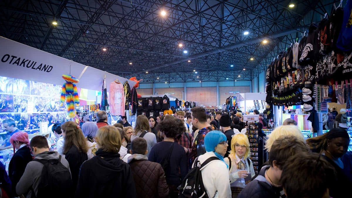 Imagen del interior del recinto del Mangafest hispalense