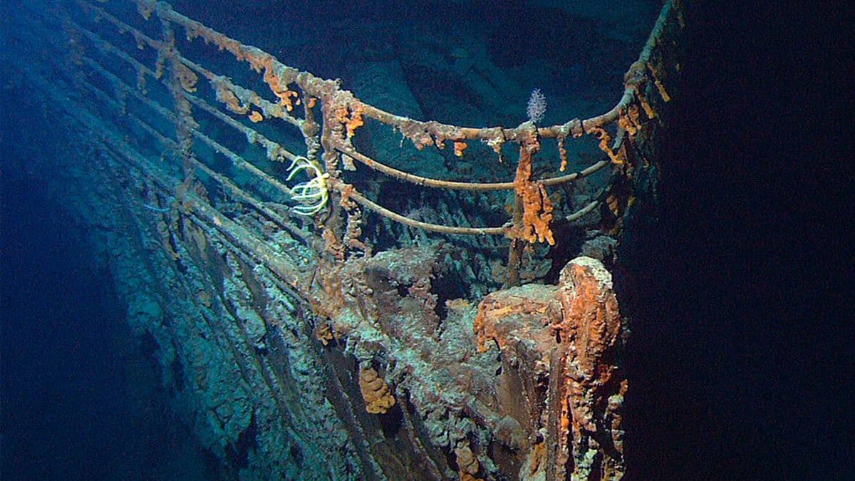 Restos del Titanic / NOAA/Institute for Exploration/University of Rhode Island (NOAA/IFE/URI)
