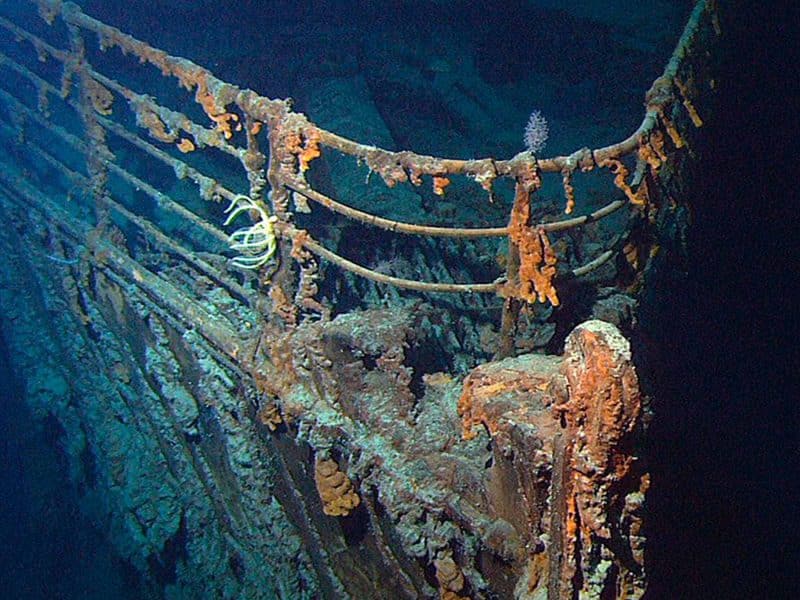 Restos del Titanic / NOAA/Institute for Exploration/University of Rhode Island (NOAA/IFE/URI)