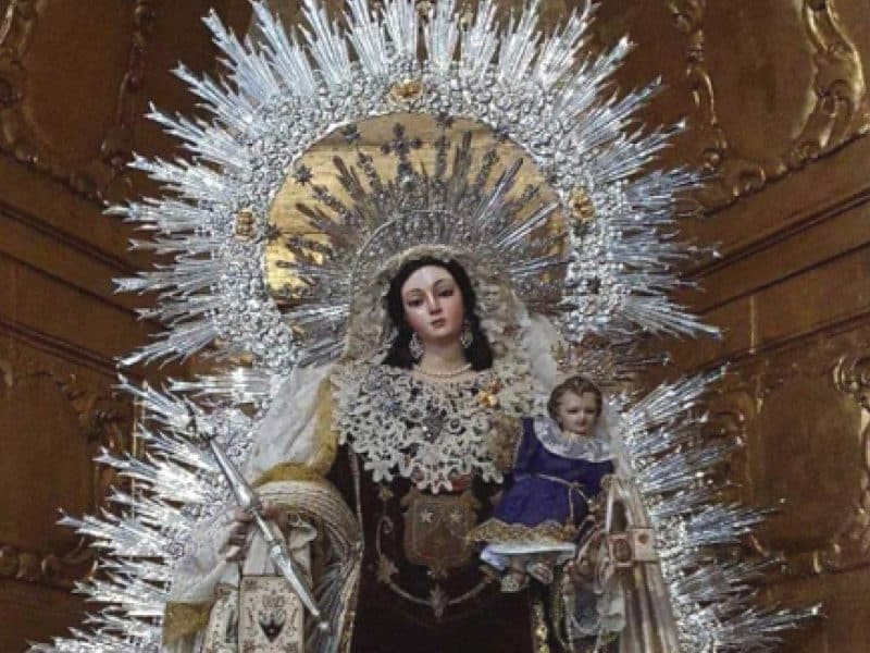 Virgen del Carmen de la Hermandad del Carmen y Rosario de Santa Catalina