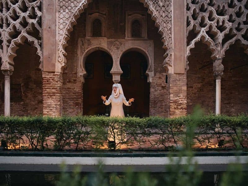 Visitas nocturnas teatralizadas en el Real Alcázar de Sevilla en una agenda cultural repleta de música y teatro