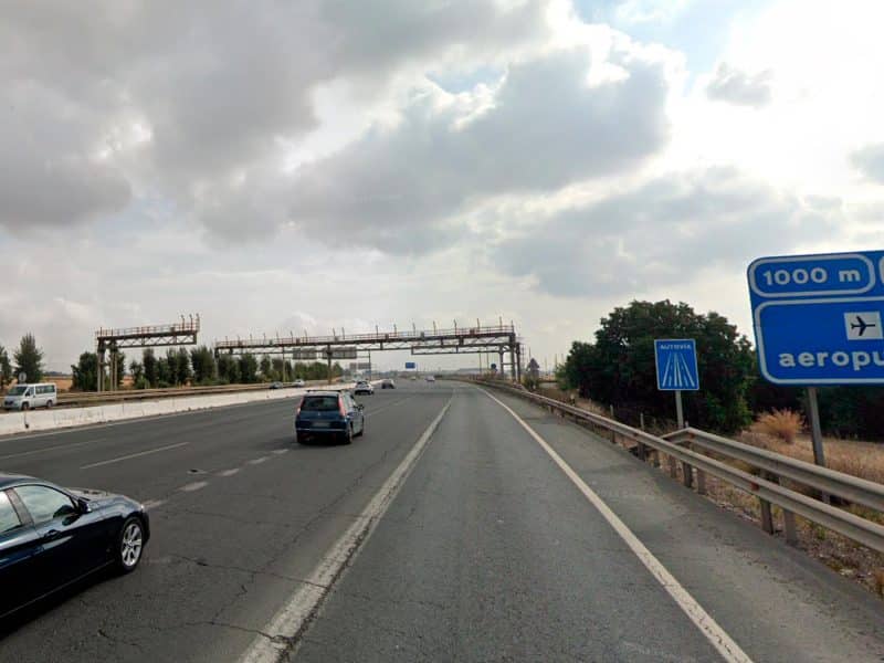 Conexión entre la Ronda Norte y la A-4. Google Maps