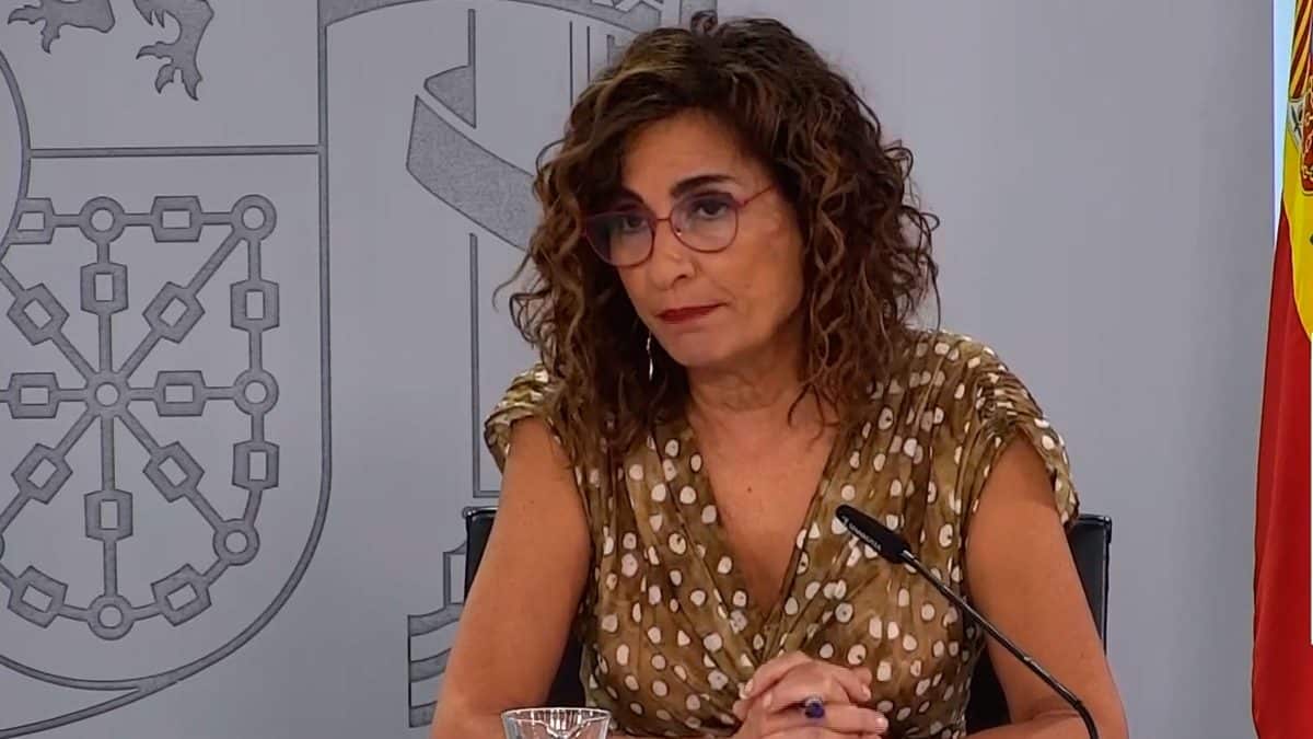 Ministra de Hacienda, María Jesús Montero, anunciado la oferta de empleo público de 2023