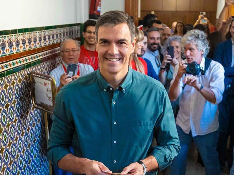 Pedro Sánchez, candidato socialista