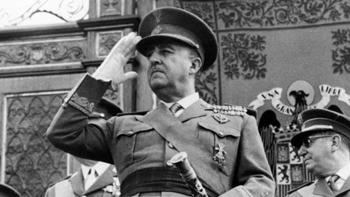 El dictador Francisco Franco