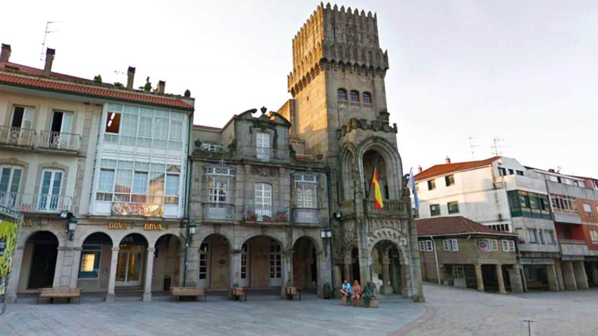 Imagen recurso de una calle de O Porriño, Pontevedra, lugar de los hechos