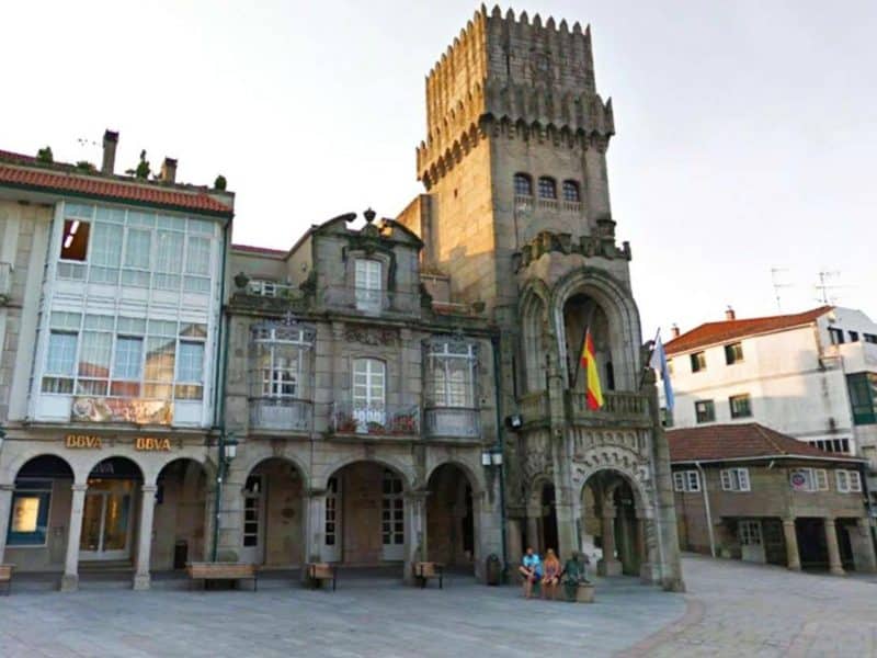 Imagen recurso de una calle de O Porriño, Pontevedra, lugar de los hechos