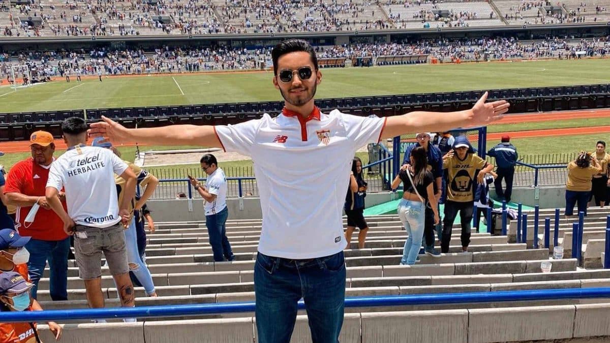 Imagen de su cuenta de Twitter, @SevillistaMX