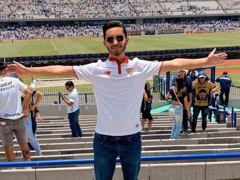 Imagen de su cuenta de Twitter, @SevillistaMX