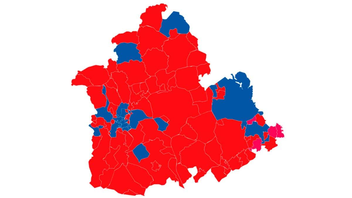 Resultado de las elecciones en la provincia de Sevilla