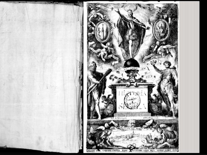 Ejemplar de «Historia de Sevilla» de Luis de Peraza