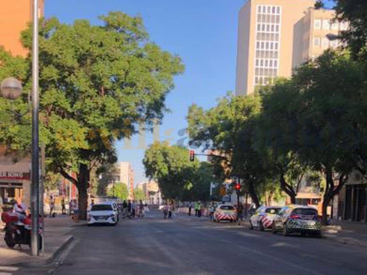 Tráfico reanudado en la avenida Ramón y Cajal / José Luis Caro Pastor