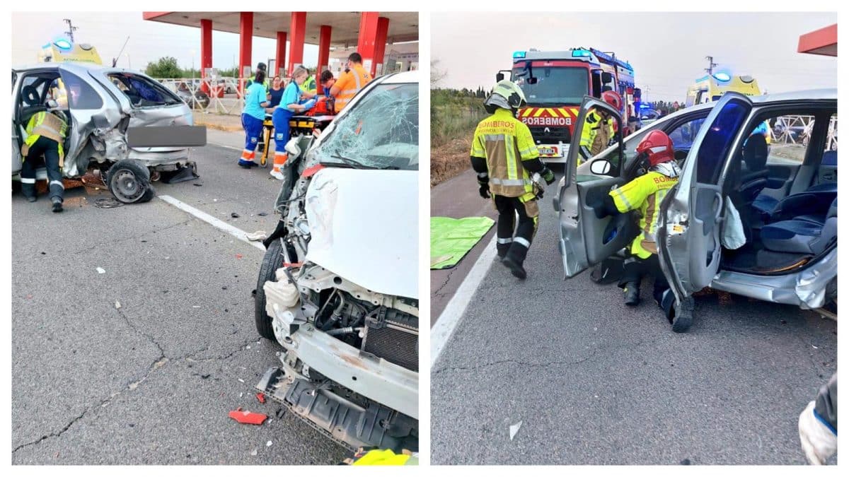 Imágenes del lugar de los hechos