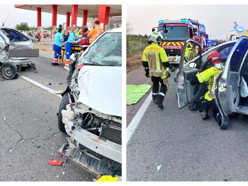 Imágenes del lugar de los hechos