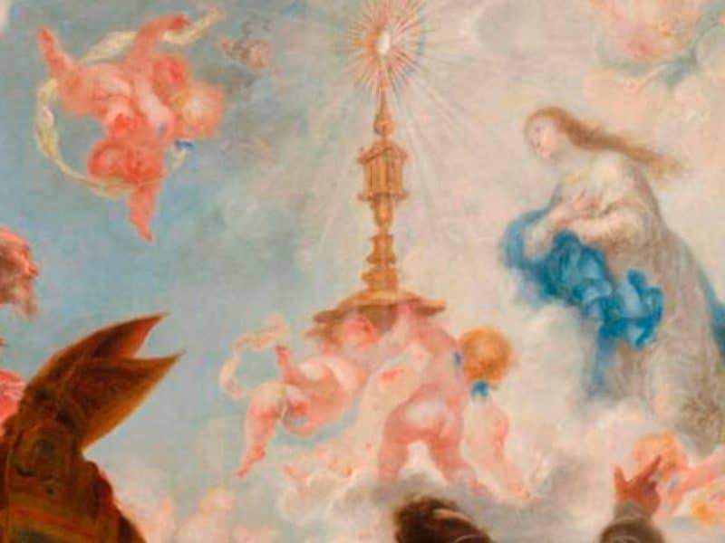 «El Triunfo del Sacramento de la Eucaristía», de Francisco de Herrera
