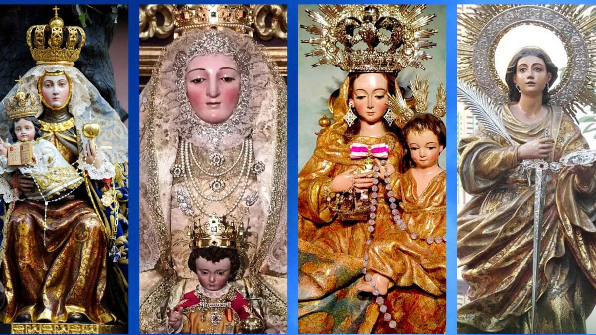 Las imágenes que recorrerán las calles este fin de semana