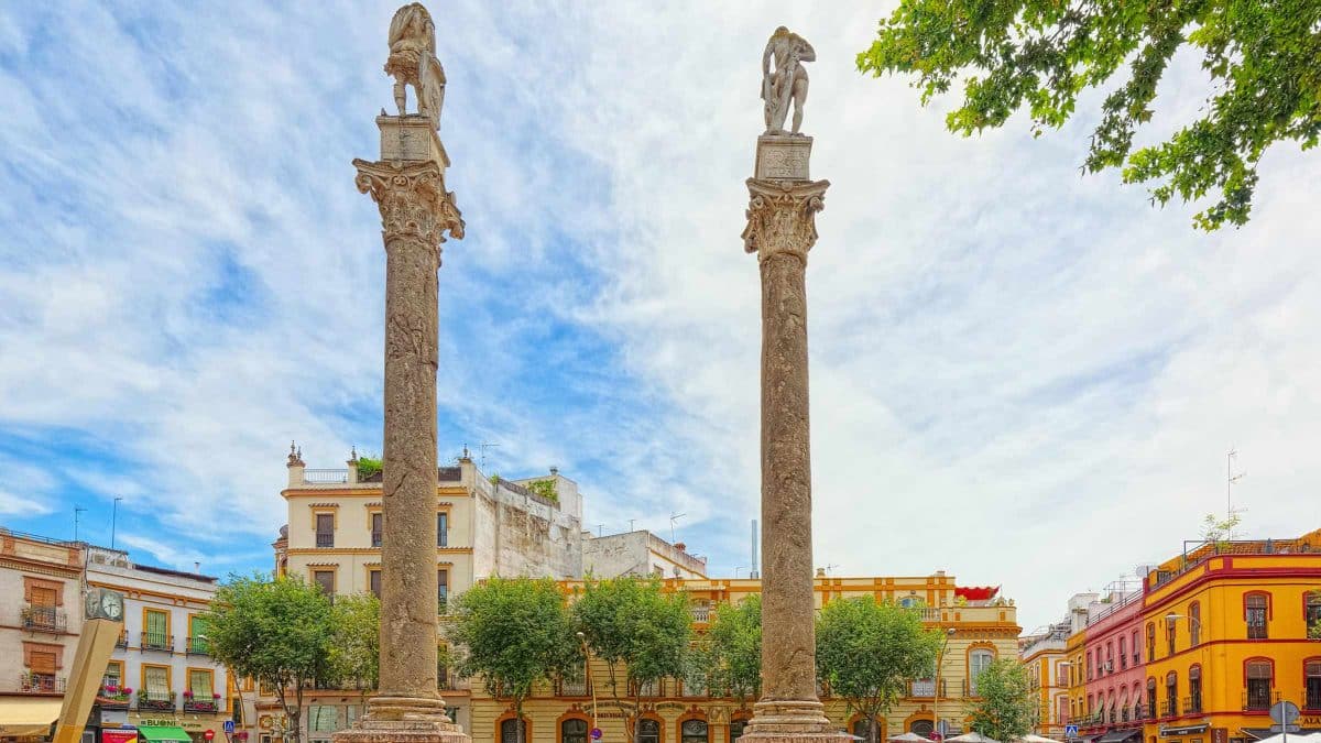 Columnas de la Alameda de Hércules